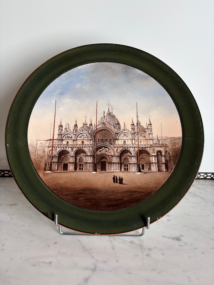 Plat décoratif la basilique Saint Marc Venise 