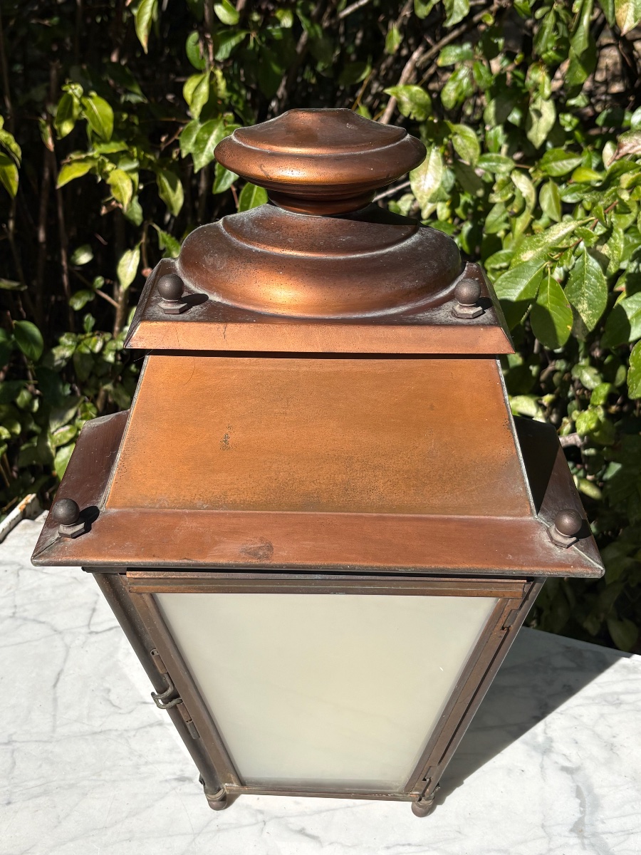 Copper Wall Sconce -photo-2
