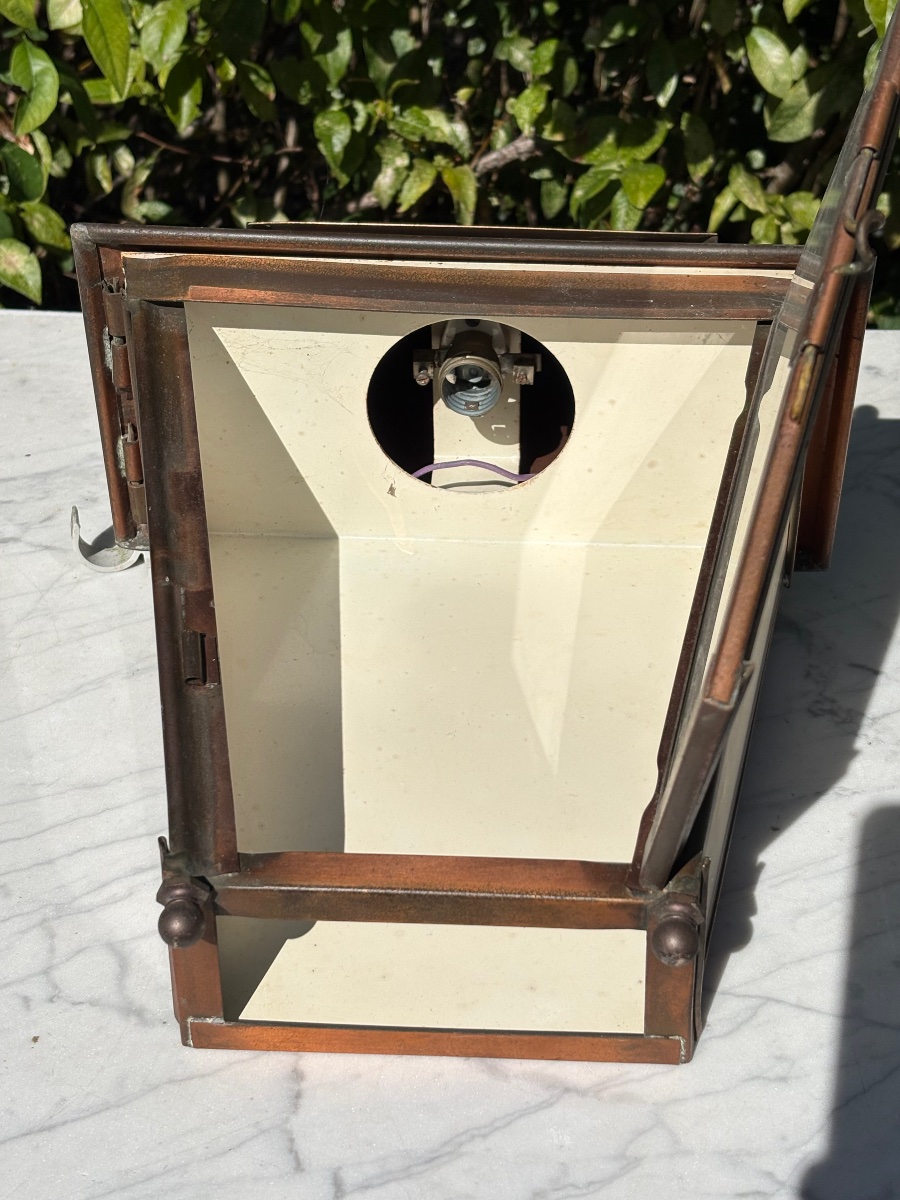 Copper Wall Sconce -photo-1