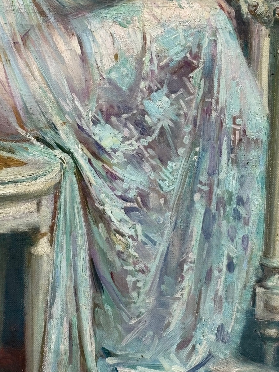 Emilio Rizzi: Woman In Front Of Her Dressing Table -photo-2