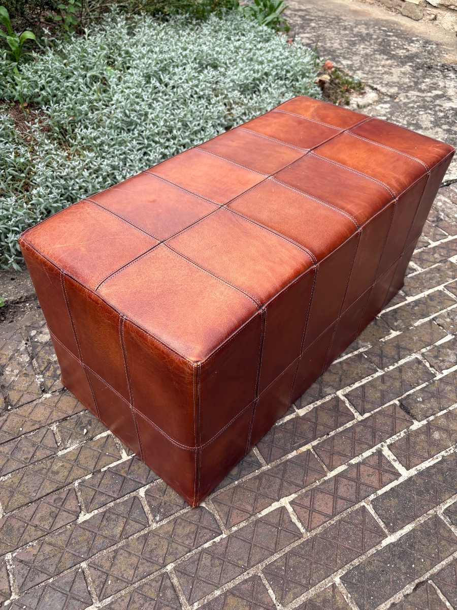 Leather Bench Seat 