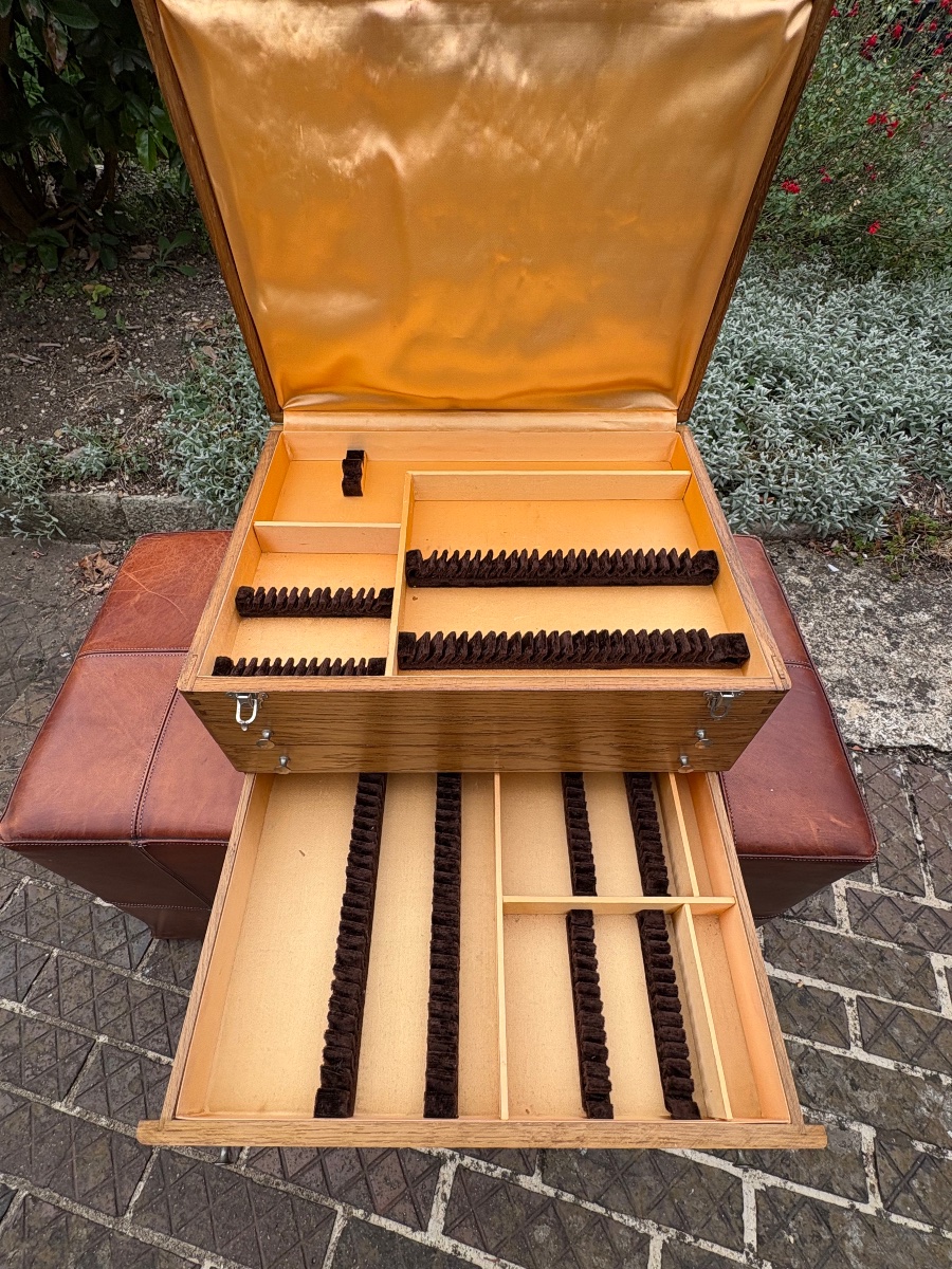 116-piece Cutlery Set In Light Oak -photo-4