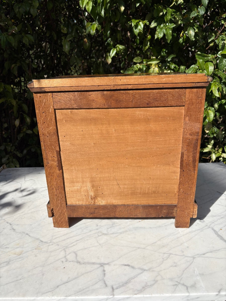 Miniature Marquetry Chest Of Drawers -photo-1