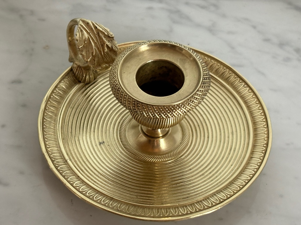 Empire-era Handheld Candlestick -photo-2