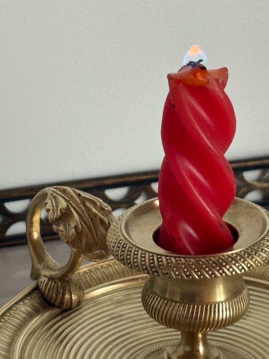 Empire-era Handheld Candlestick -photo-3
