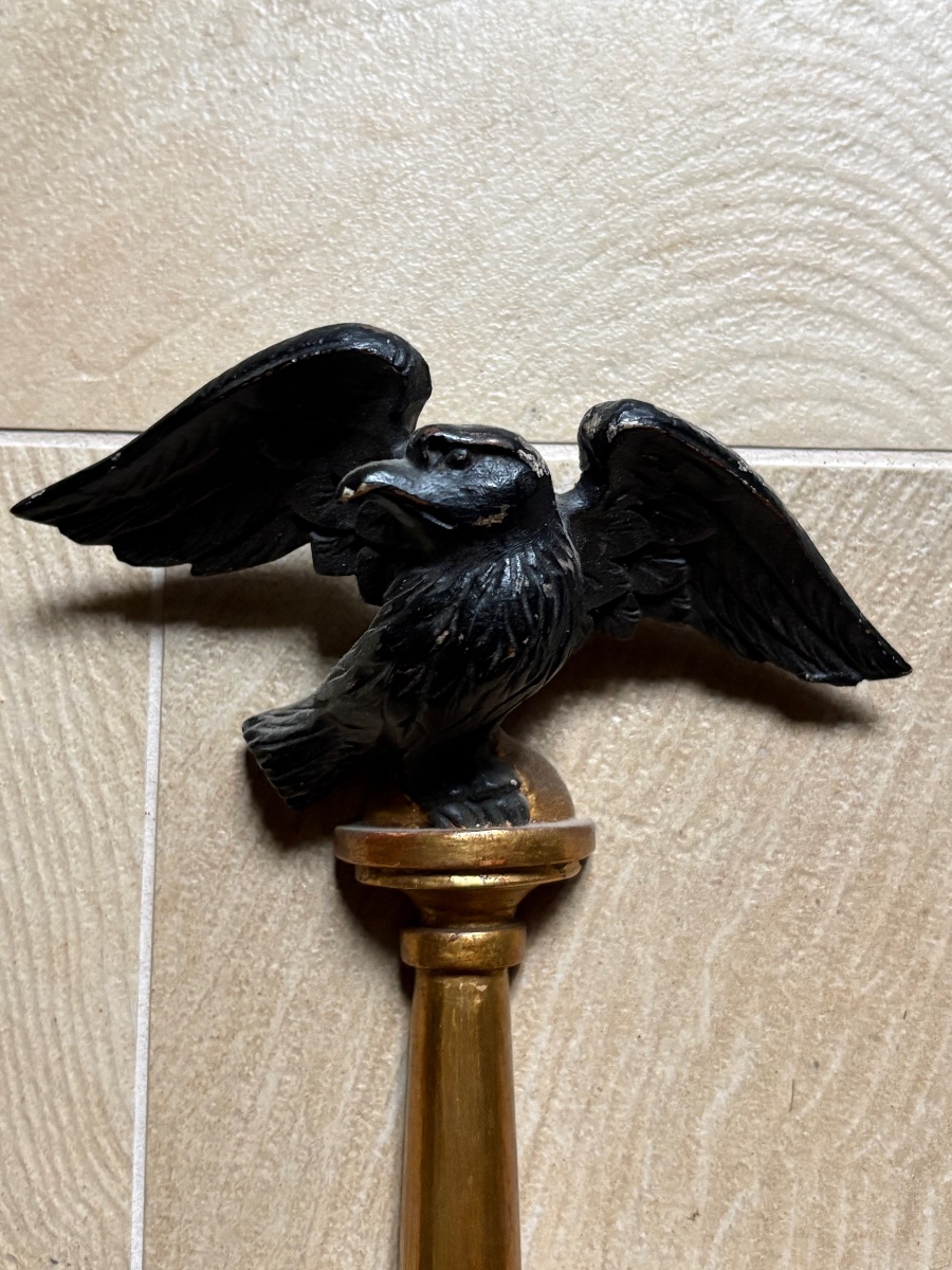 Paire d’appliques Empire aigle impérial -photo-4