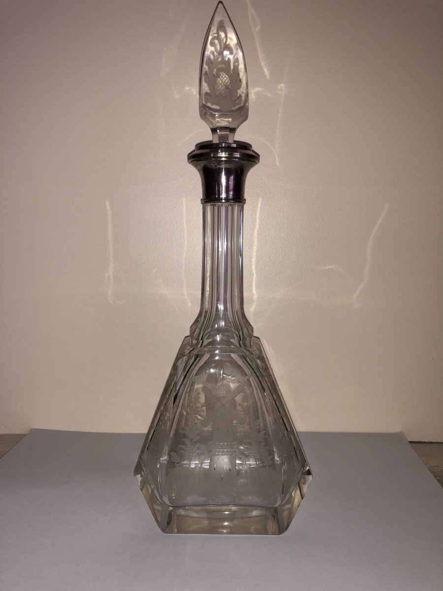 Baccarat Silver Decanters-photo-4