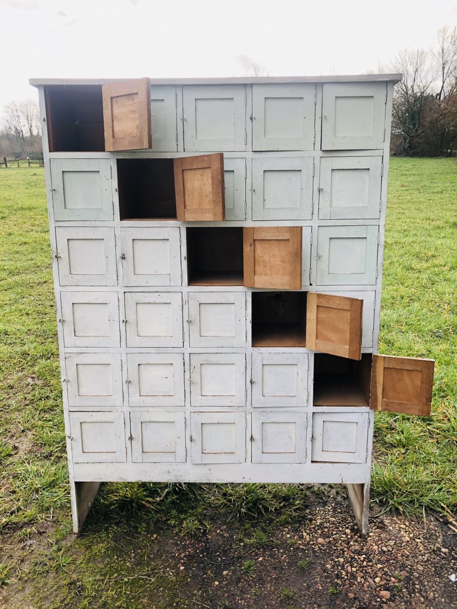 Furniture Of 30 Oak Lockers-photo-2