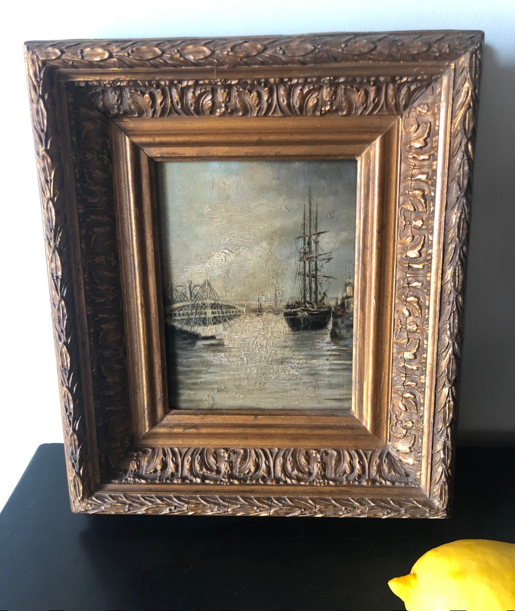 Tableau Marine XIX ème siècle