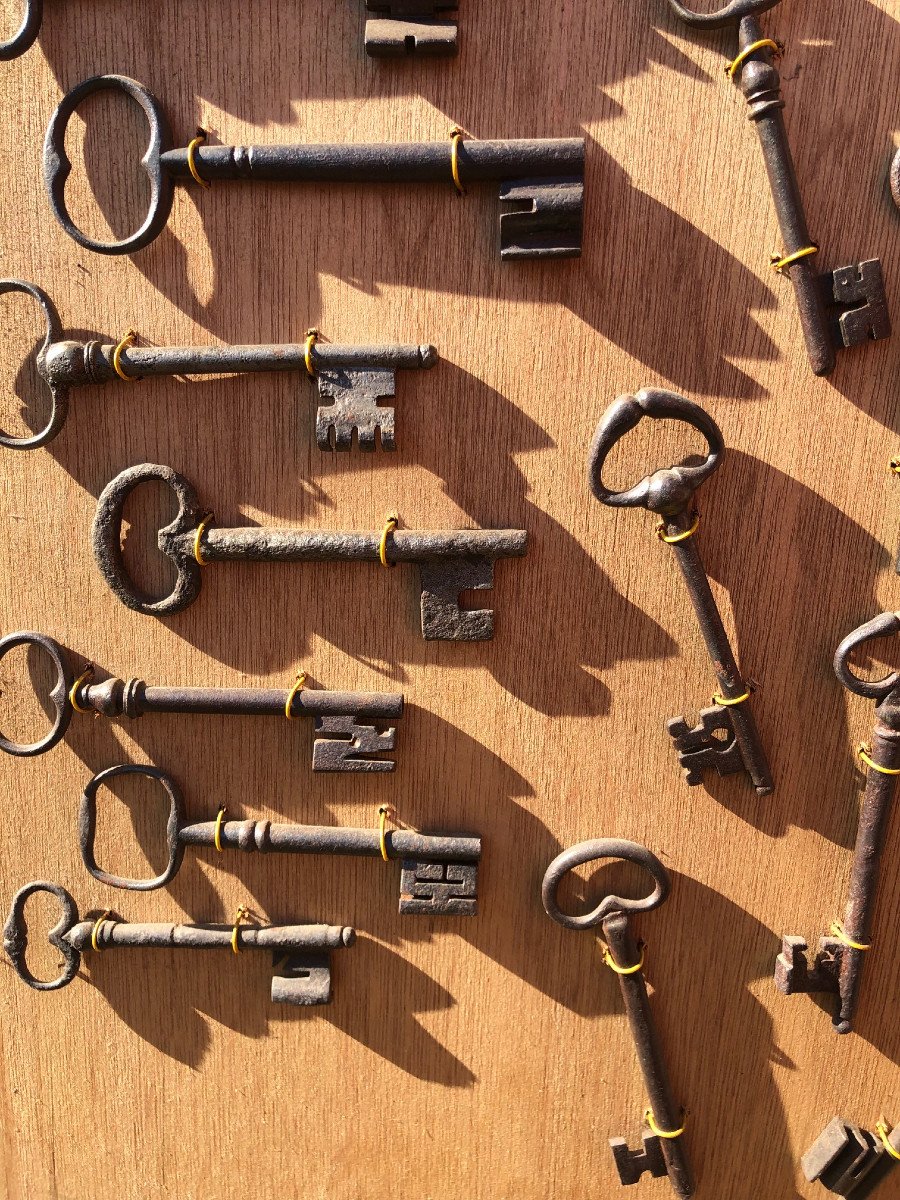 Collection Of 18th Century Keys.-photo-1