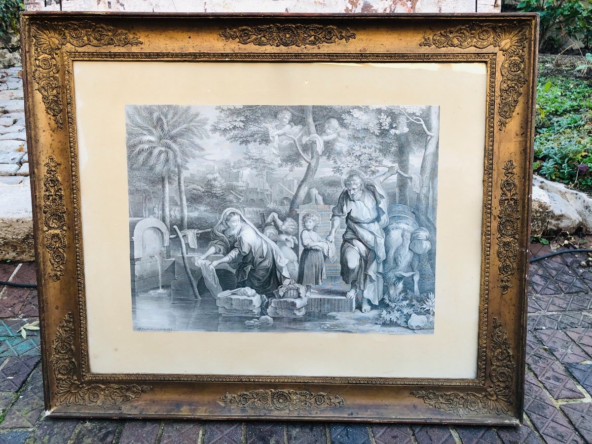 Engravings Of The Holy Family