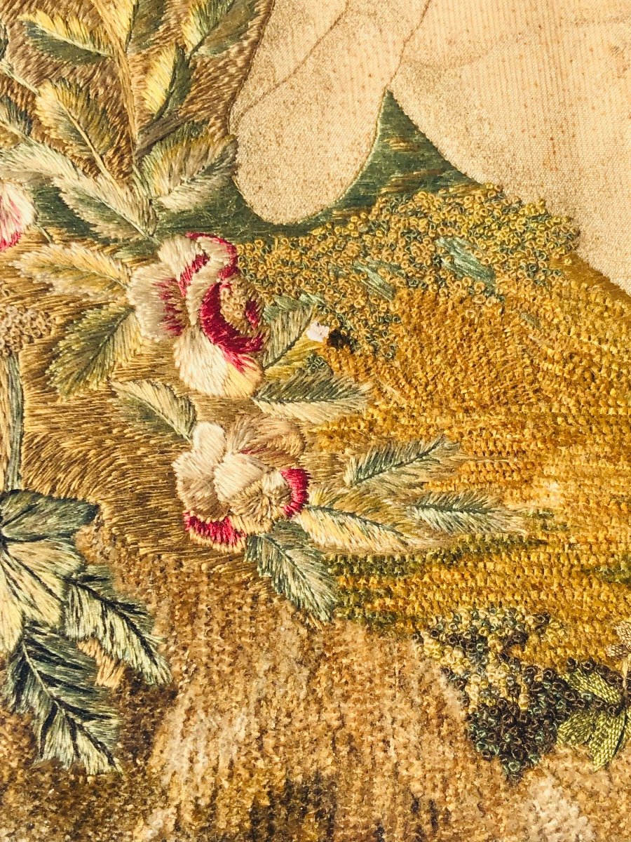 18th Century Needle Embroidery-photo-1