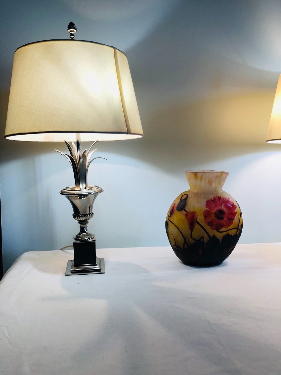Pair Of Maison Charles Lamps-photo-2