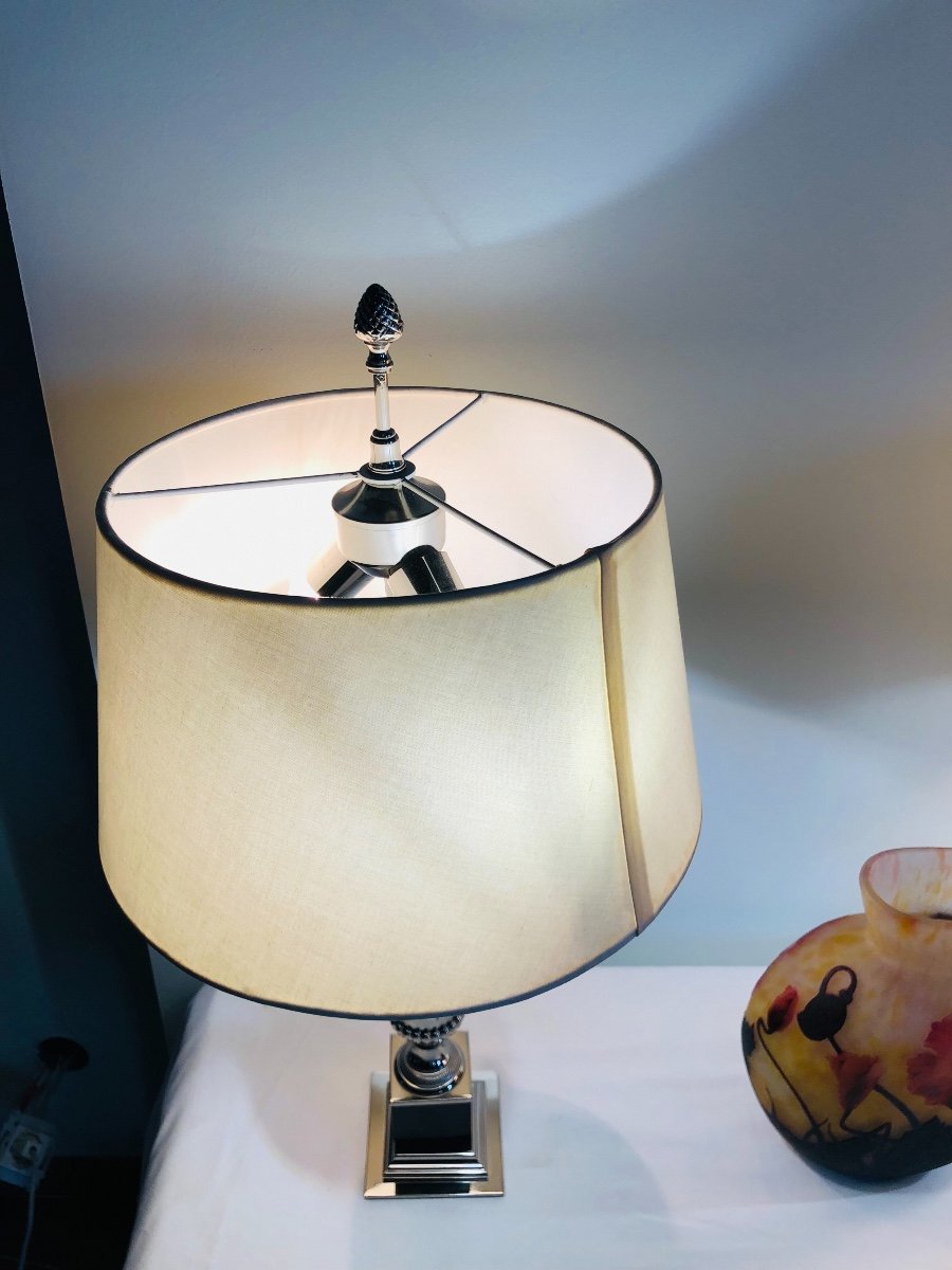 Pair Of Maison Charles Lamps-photo-4