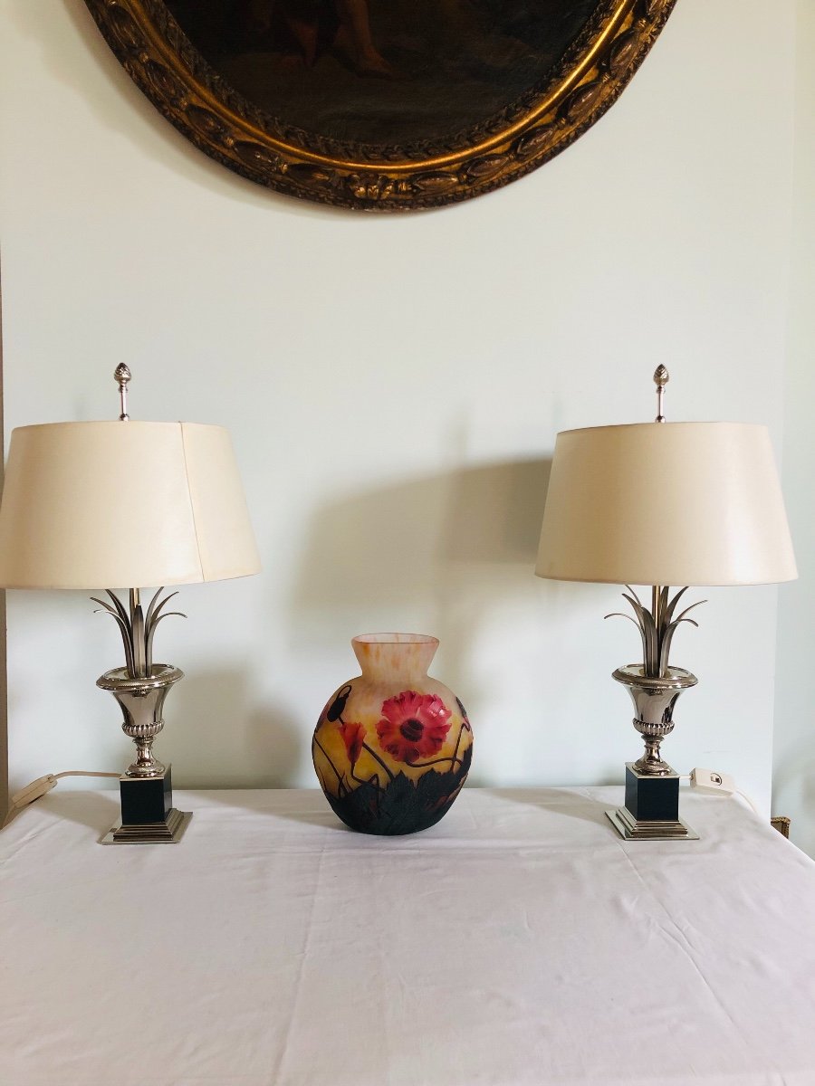 Pair Of Maison Charles Lamps-photo-1