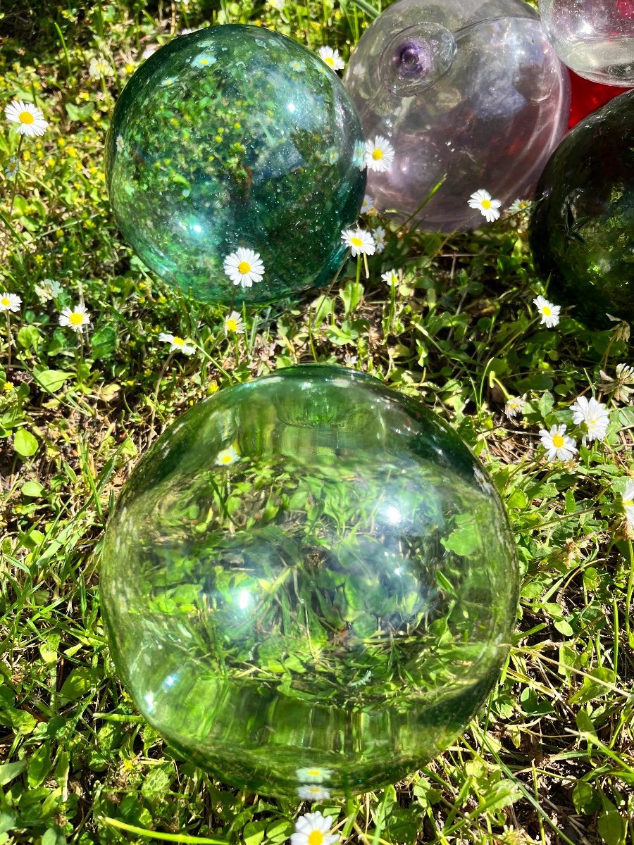 Boules décoratives en verre soufflé -photo-2