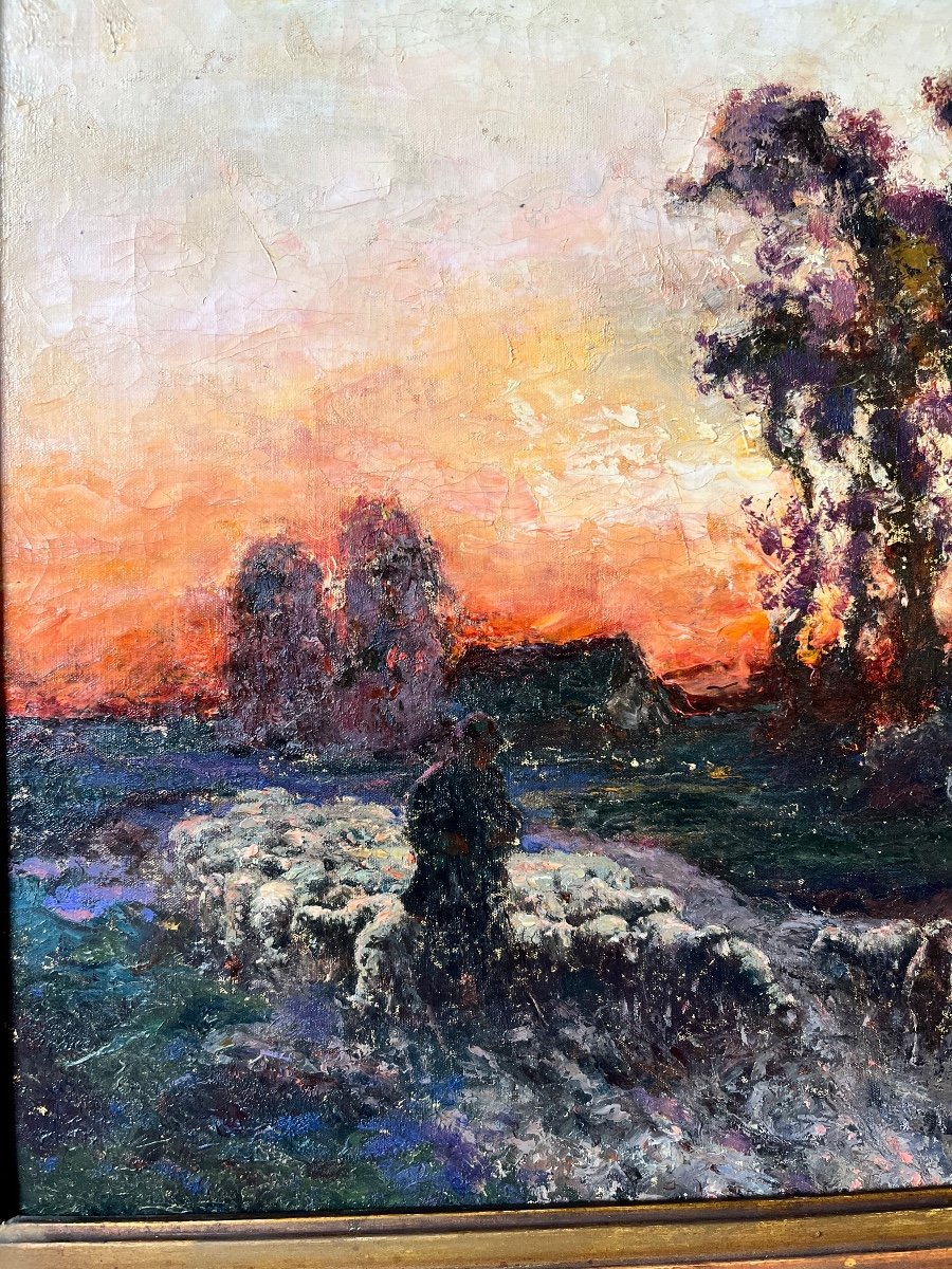 Sunset Impressionist Korochansky Michel-photo-2