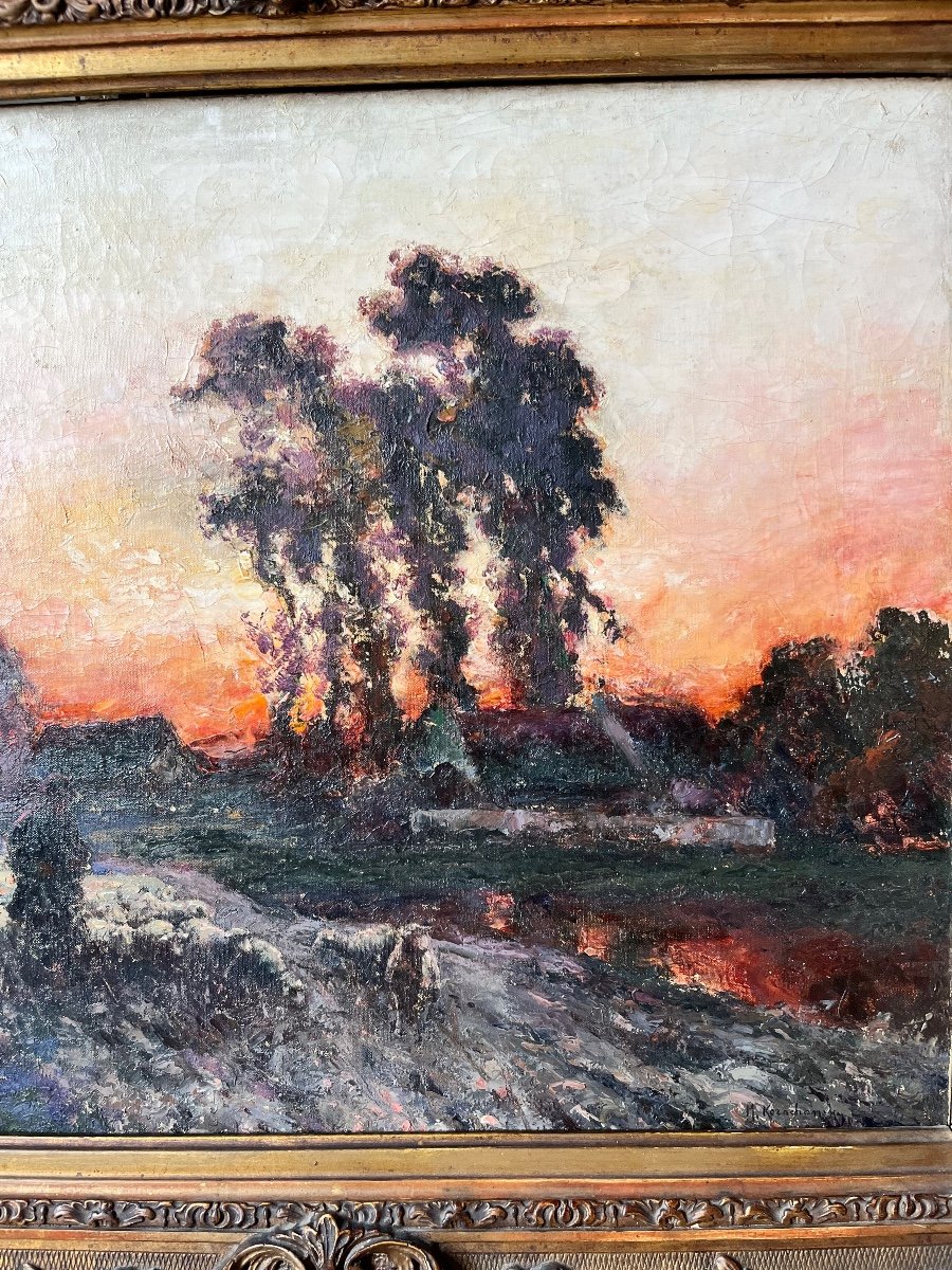 Sunset Impressionist Korochansky Michel-photo-3