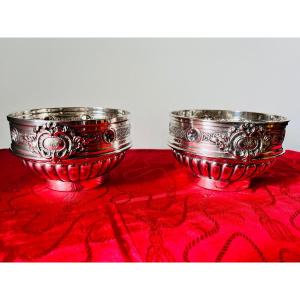 Pair Of Louis XVI Goldsmith Wmf Cups