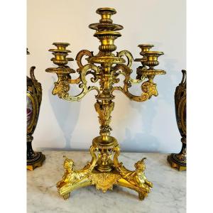 Candelabra "with Sphinxes" André Charles Boulle