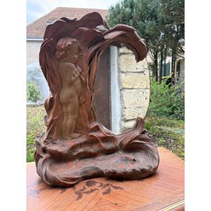 Miroir de table Art Nouveau 