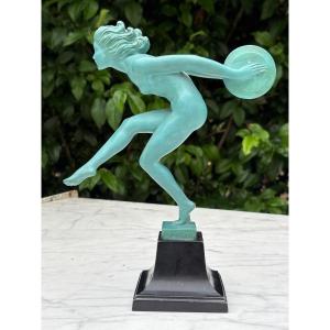 Marcel Bouraine "Joie" danseuse Art Déco 