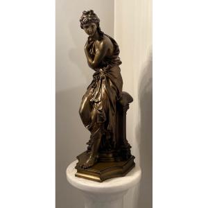 Bronze " Vénus sortant du bain " Henri Étienne Dumaige