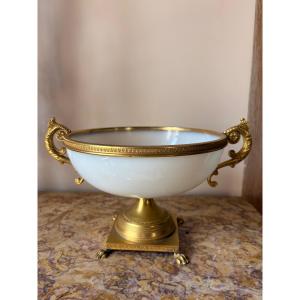 Coupe en opaline Époque Restauration