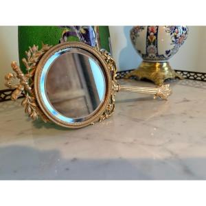Double-sided Louis XVI-style Mirror Table