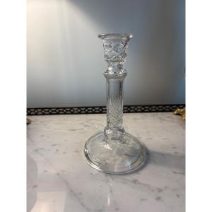 Bougeoir en cristal Baccarat 