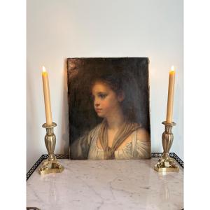 Vintage "ragots" Candlesticks From The Restoration Period