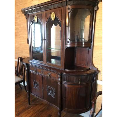 Warring & Gillow 11-piece Solid Mahogany Dining Room.