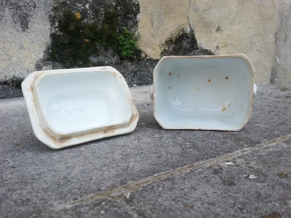 Sugar. Porcelain Paris. 19th.-photo-1