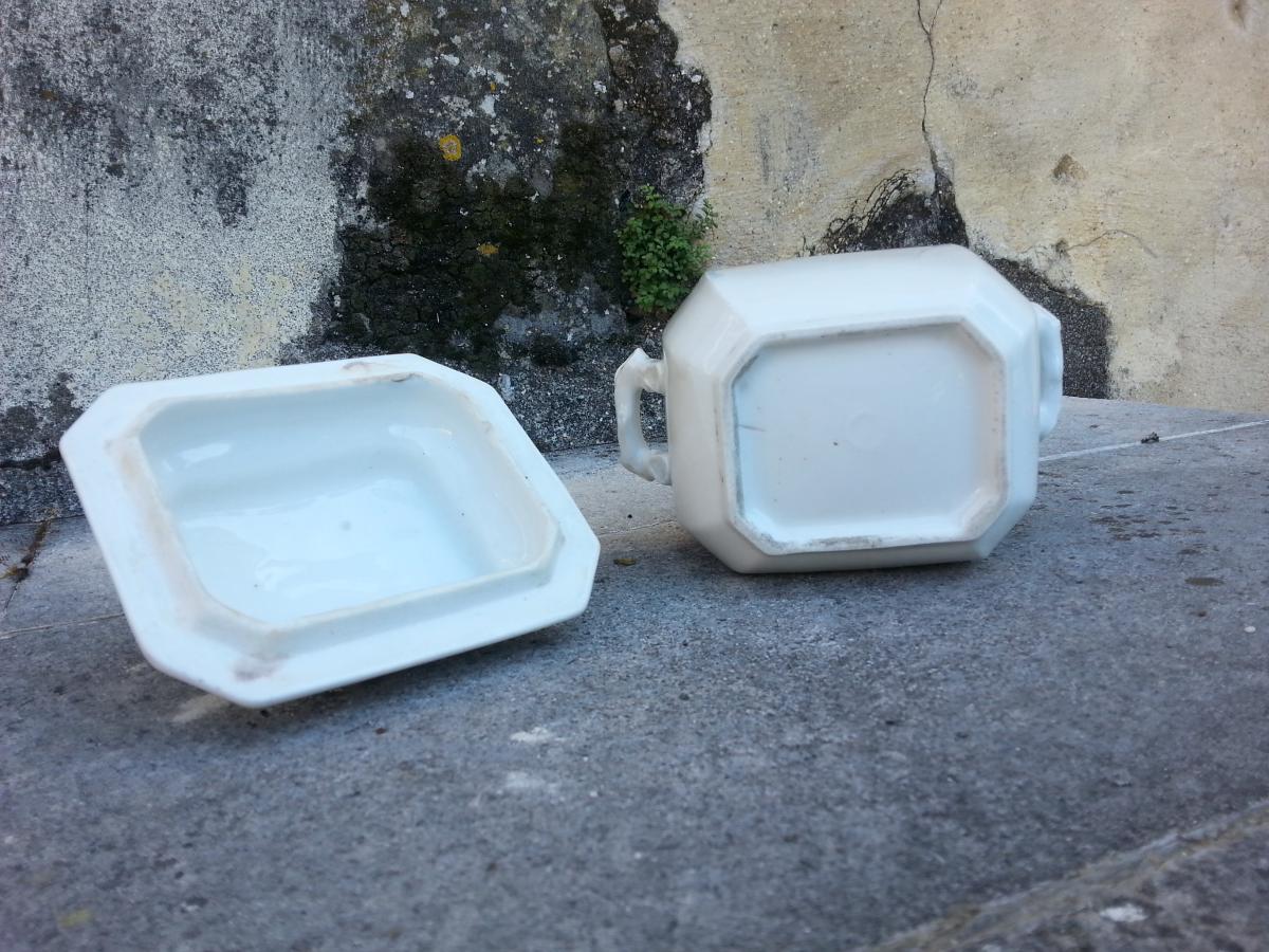 Sugar. Porcelain Paris. 19th.-photo-2