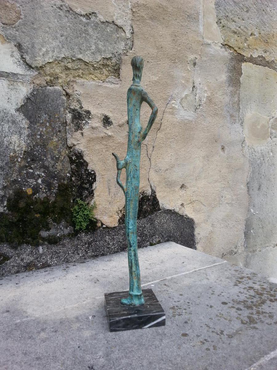 Bronze. According To Marino Marini. 20th.-photo-3