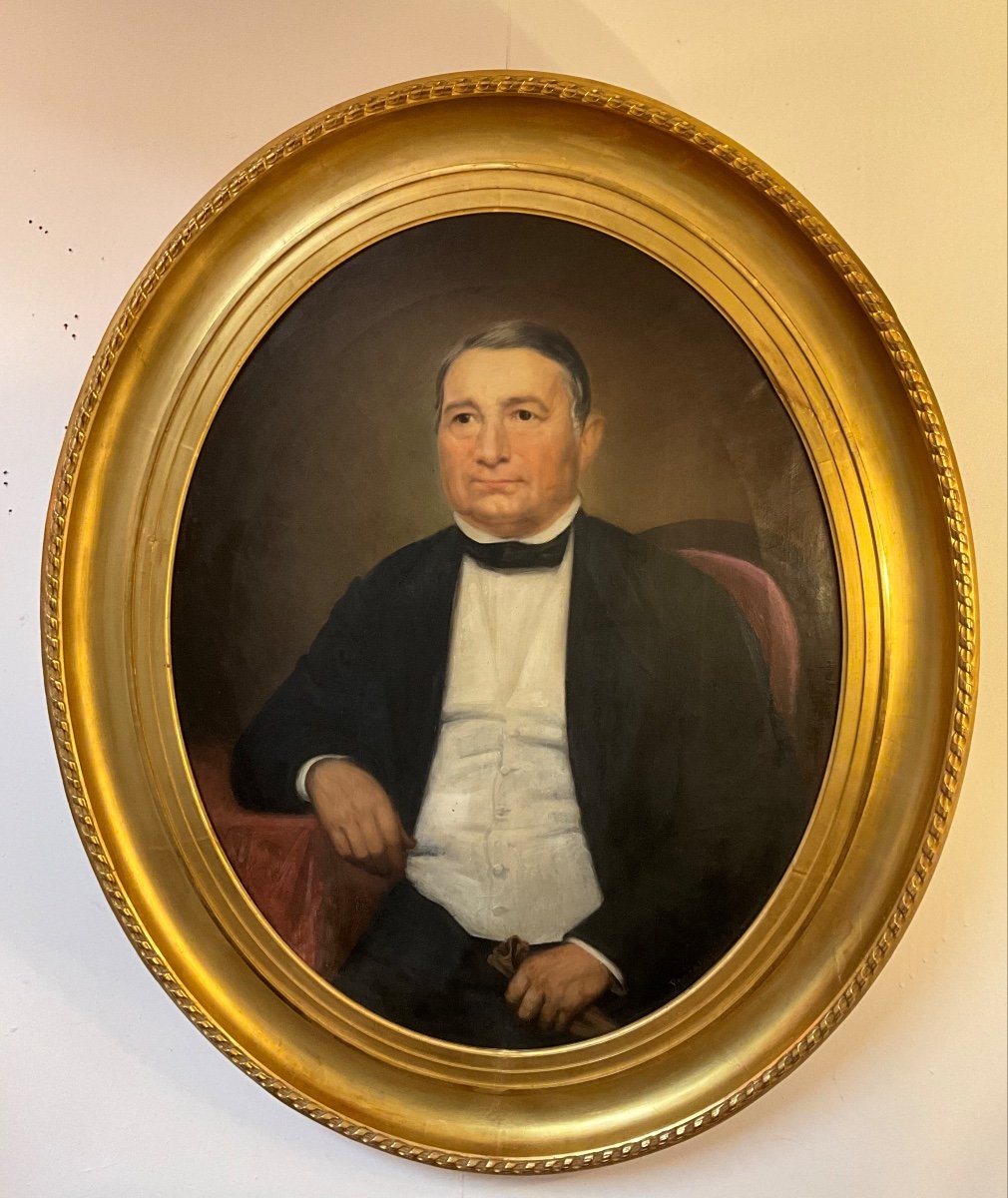 Portrait Oil On Canvas