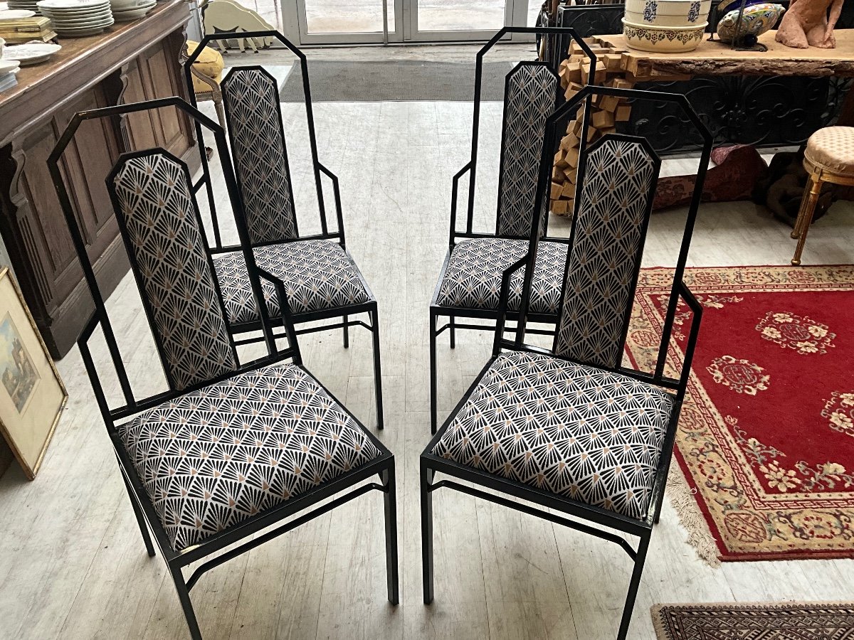 Series Of 4 Chairs 1970-photo-3