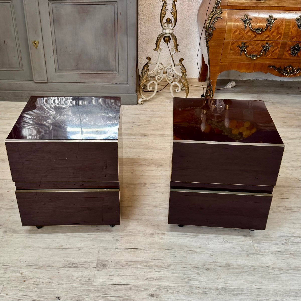Pair Of Bedside Tables -photo-3