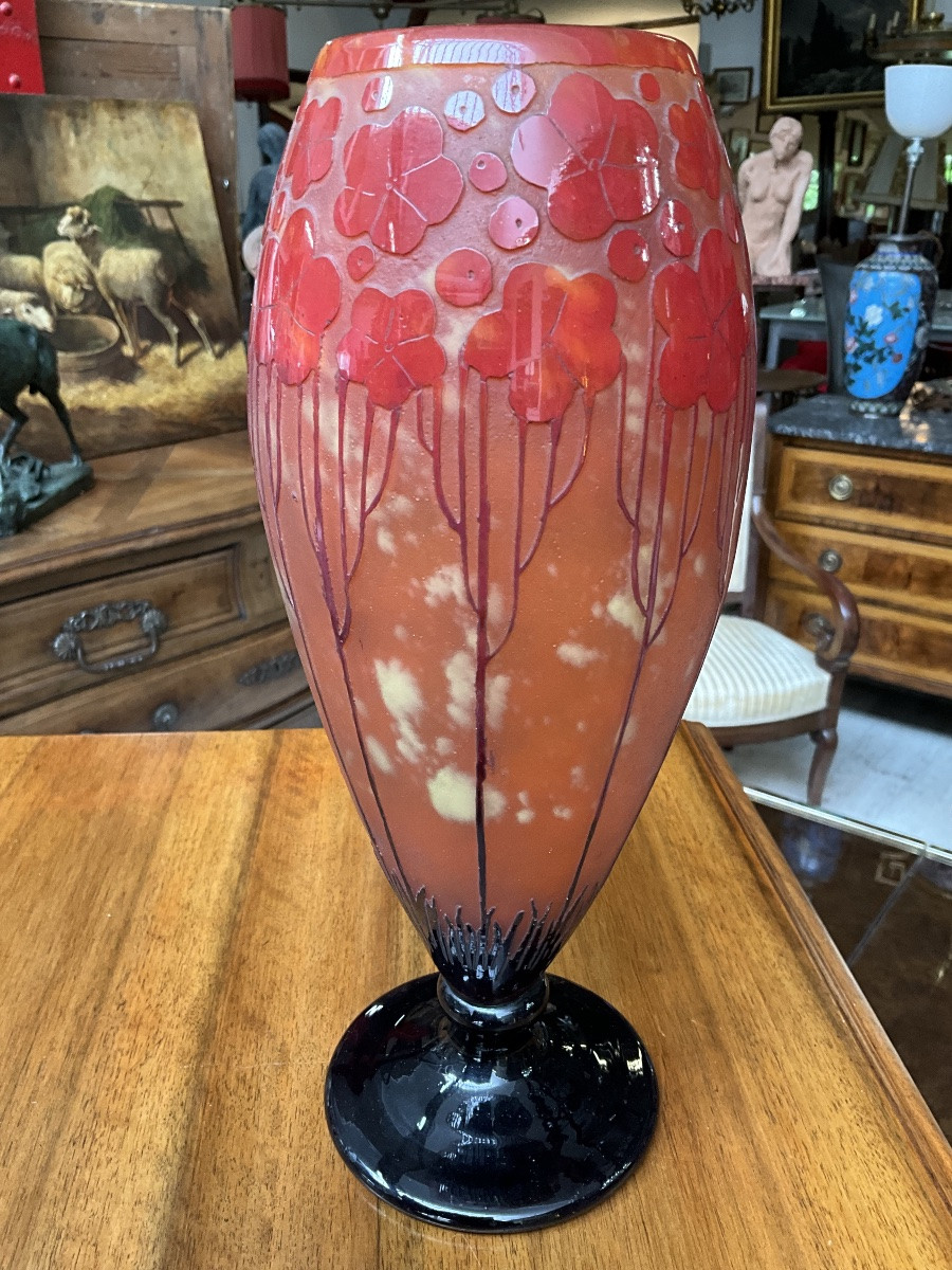 French Glass Vase -photo-2