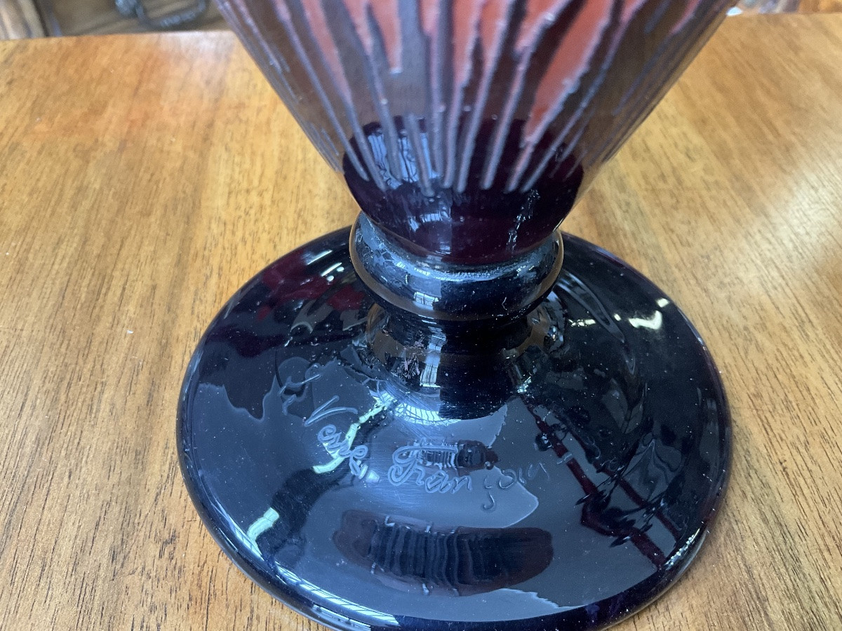 French Glass Vase -photo-4