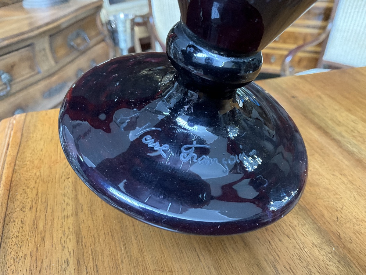 French Glass Vase -photo-1