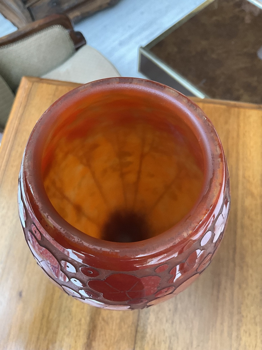 French Glass Vase -photo-2