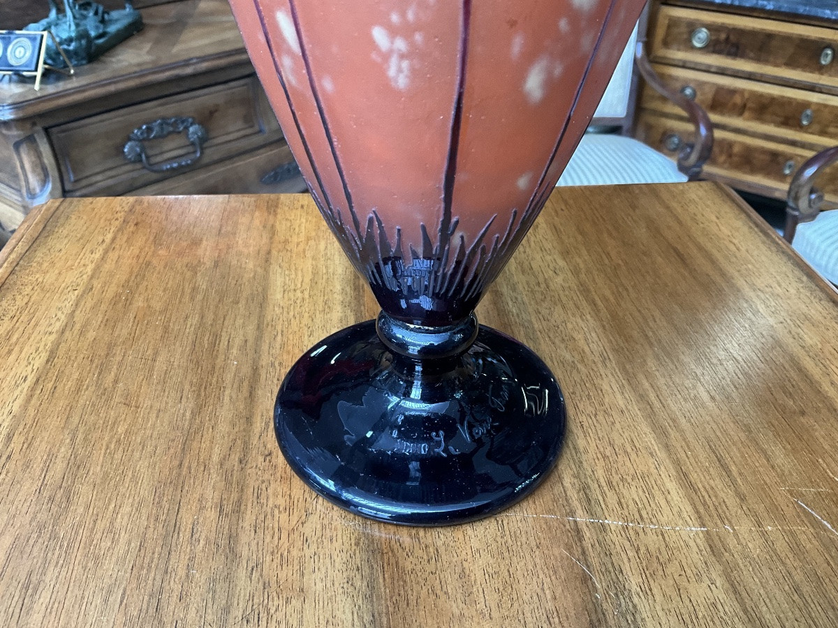 French Glass Vase -photo-8
