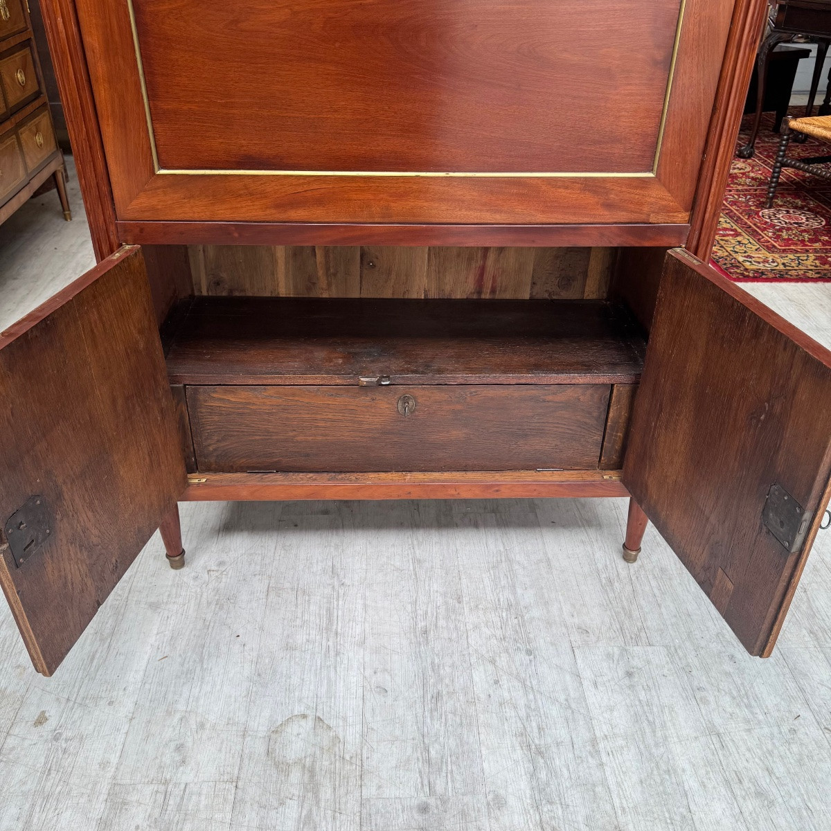Louis XVI Mahogany Secretary-photo-2