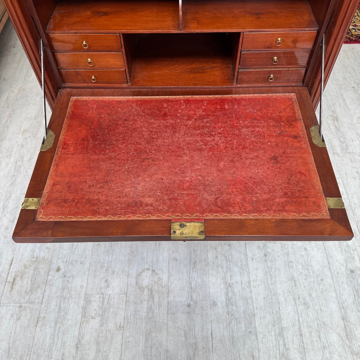 Louis XVI Mahogany Secretary-photo-6