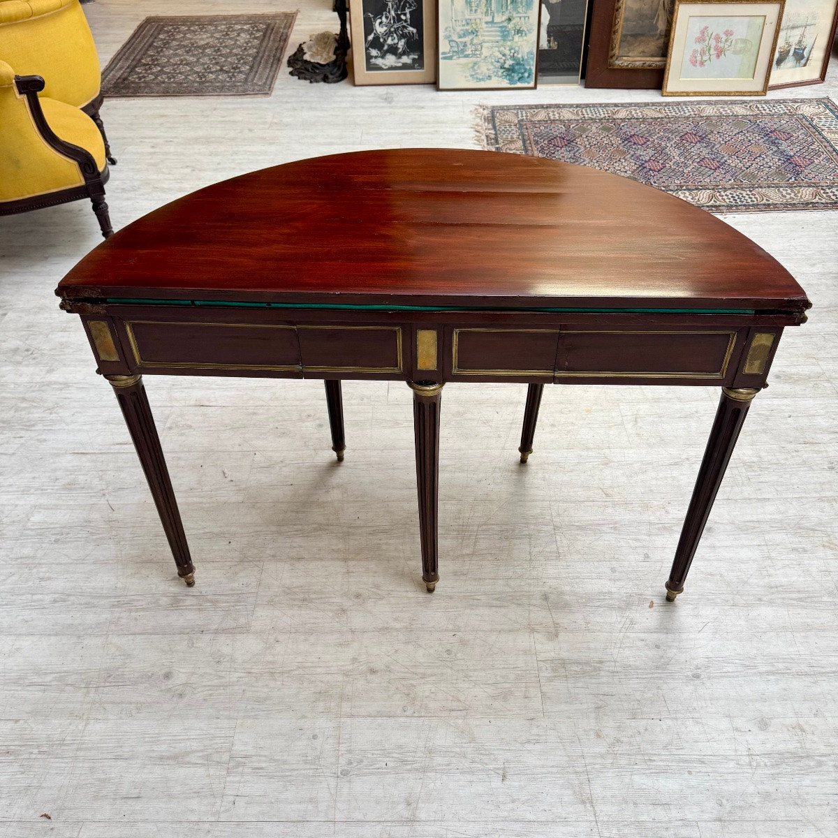 Half-moon Console, Game Table-photo-2