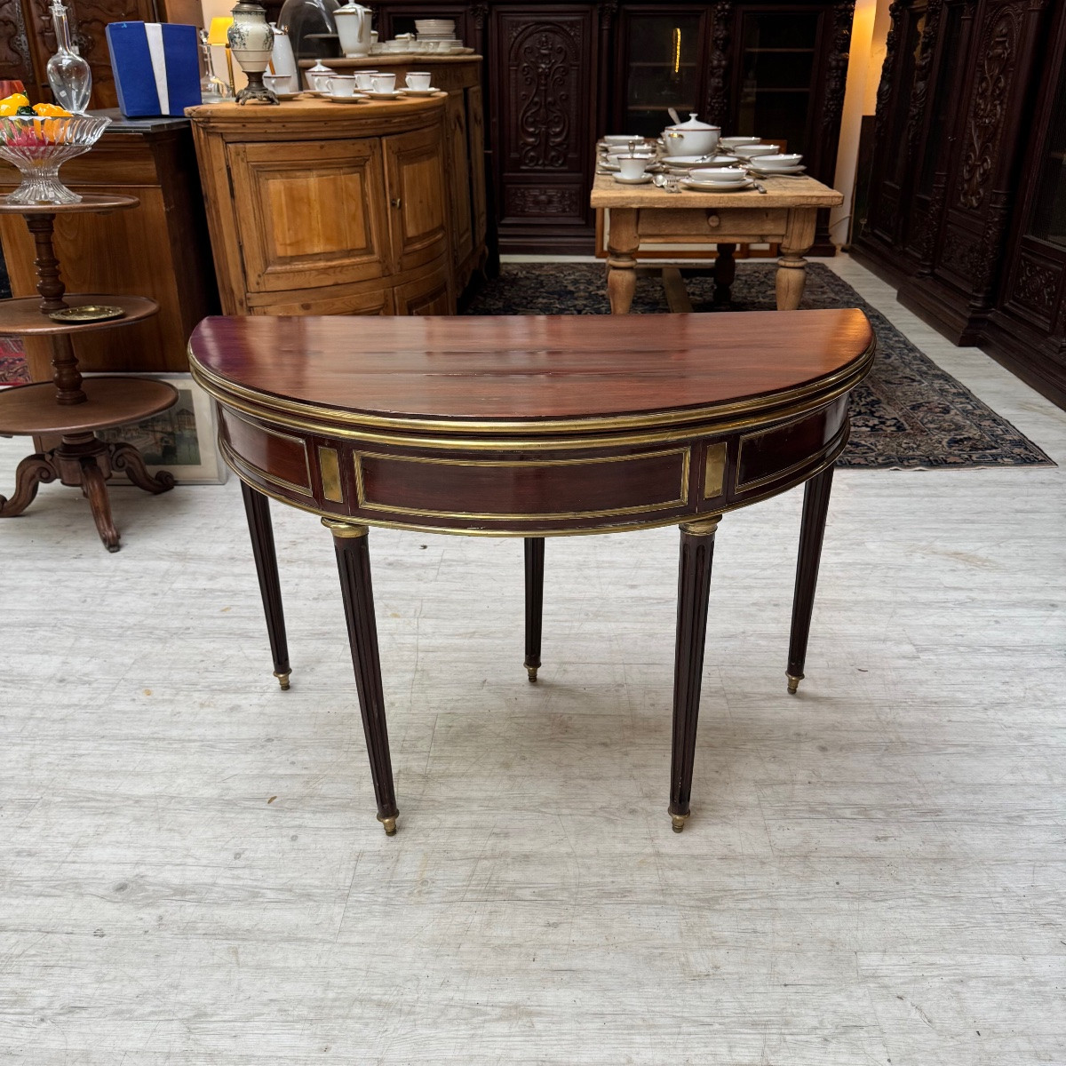 Half-moon Console, Game Table-photo-6