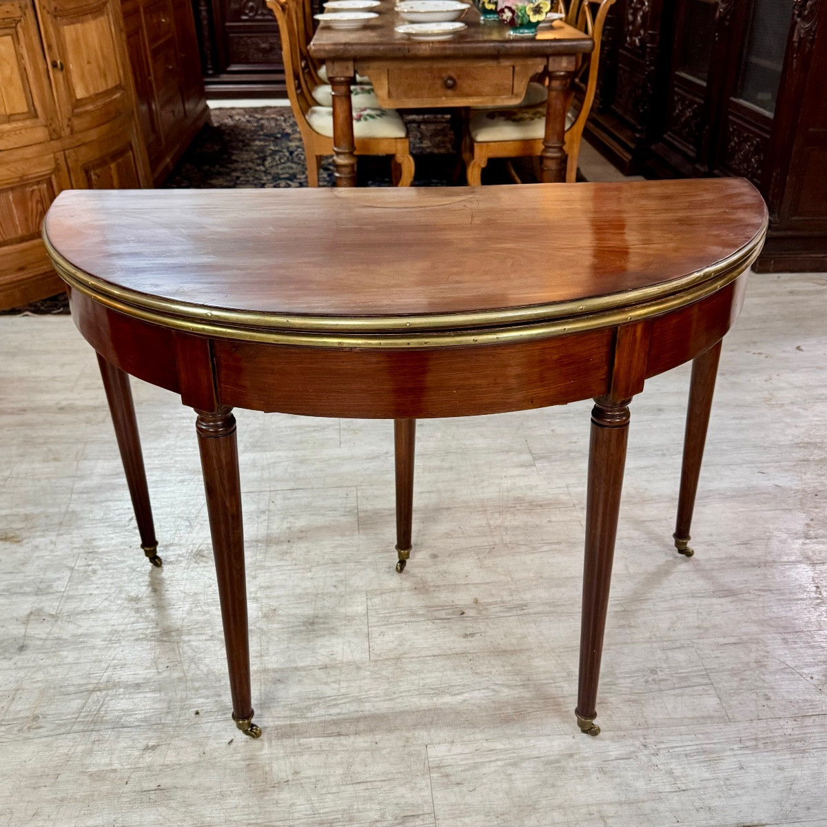 Half Moon Console, Games Table-photo-1