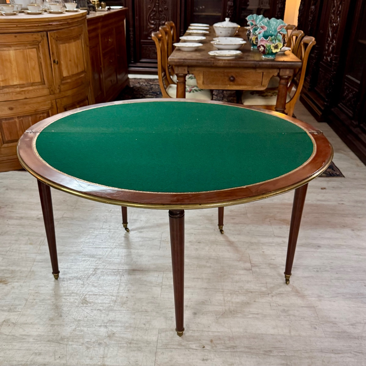 Half Moon Console, Games Table-photo-6