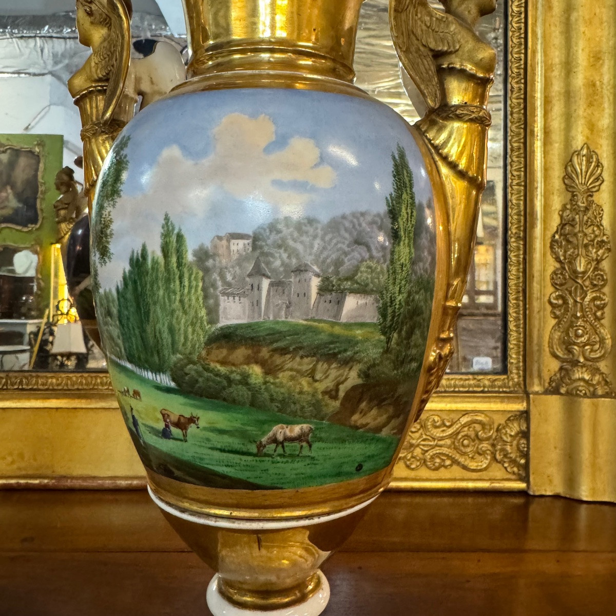 Pair Of Empire Vases-photo-2